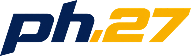 ph 27 brand logo for Philippines gaming platform